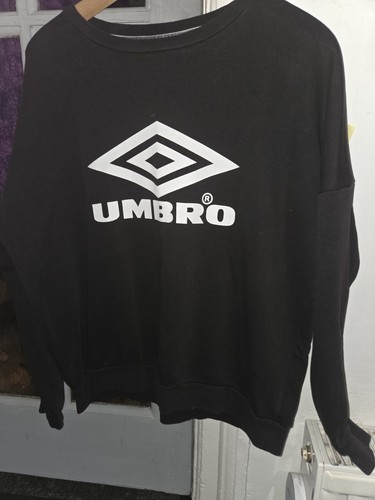 Y2k umbro black sweatshirt - umbro,