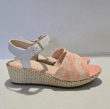 Clarks Wedges Sandals Coral