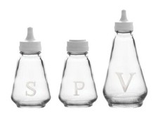 Salt pepper vinegar oil - pepper, shaker