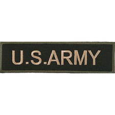 US Army Embroidered Iron / Sew