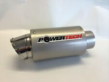 BMW S1000RR & S1000R TITANIUM GPS SLIP ON CAN EXHAUST POWERTECH