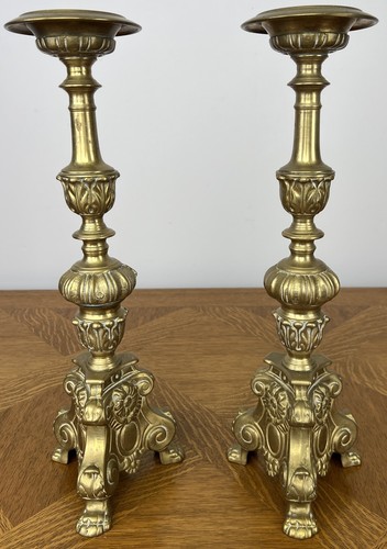 Pair candelabras vintage - candelabras,
