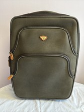 JUMP Dark Khaki Green Hand Luggage Suitcase Pull Along Case Bag. 54 x 38 x 20cm