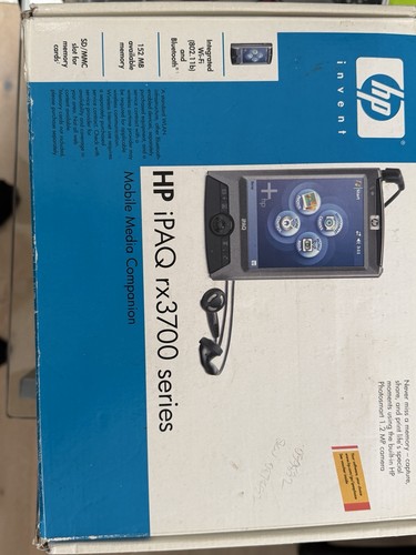 Ipaq rx3700 series mobile - hp,