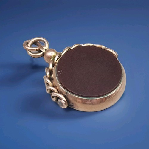 9ct gold spinner - gold, pendant