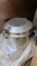 Vintage POPULAR Pressure Cooker Aluminium 9 Litre Prestige 1940s/50s Camping!
