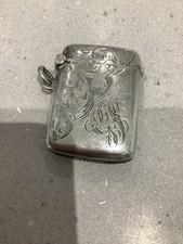 Antique Sterling Silver Vesta
