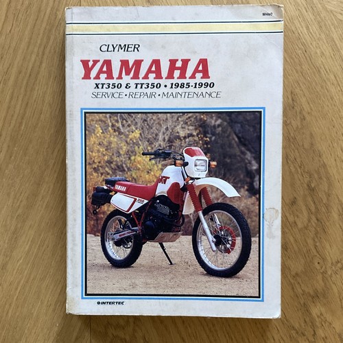 Yamaha xt350 tt350 clymer - xt350, &