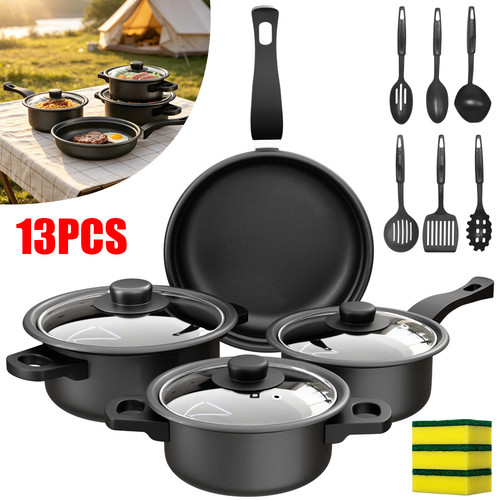 13pcs cookware non - cookware, non-stick