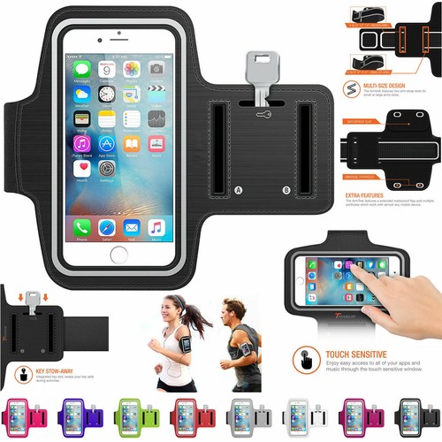 Sports arm band - band, phone