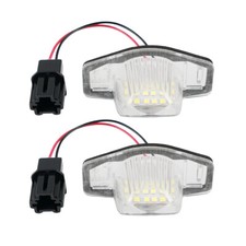2X LED Number License Plate