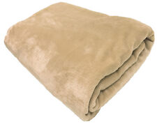 FAUX FUR FLEECE THROW SOFT