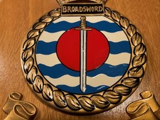 VINTAGE HAND PAINTED ROYAL