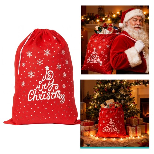 10pcs christmas santa sack - 1-10pcs,