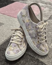 Superga Floral Canvas Trainers