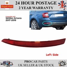 Rear Bumper Reflector Left
