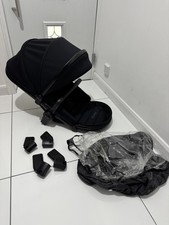 iCandy Peach 7 converter seat Black Edition with double adaptors,raincover,bar 