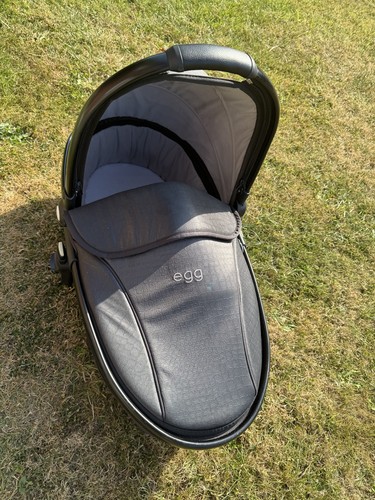 Egg carrycot black hard - black,