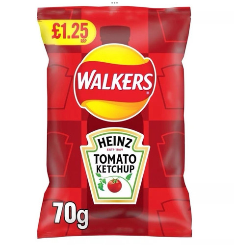 Walkers crisps heinz tomato - walkers,