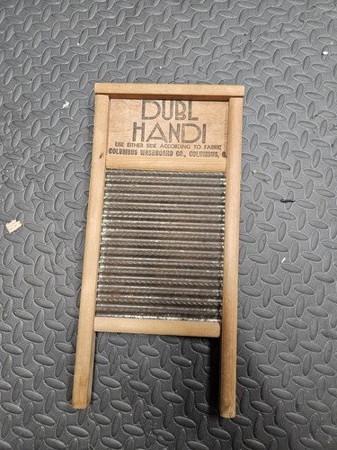 Vintage dubl handi washboard - vintage,