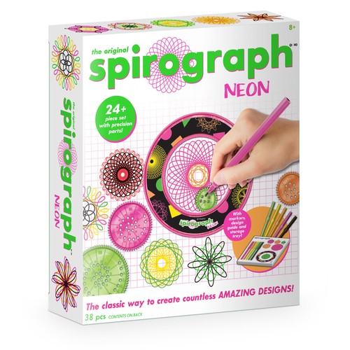 Spirograph neon - spirograph,