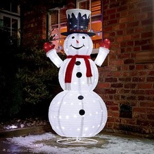 Christmas Lights Snowman LED