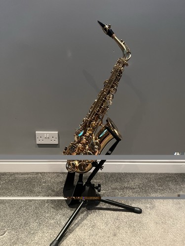 Alto saxophone with case and - alto,