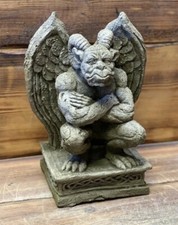 Stone garden gargoyle gremlin - garden,