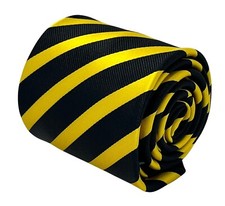 black and yellow club striped