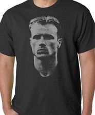 DENNIS BERGKAMP Football Legend T-Shirt ARSENAL Mens Netherlands Ajax