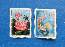 Monaco Stamps, Scott 1252-1253