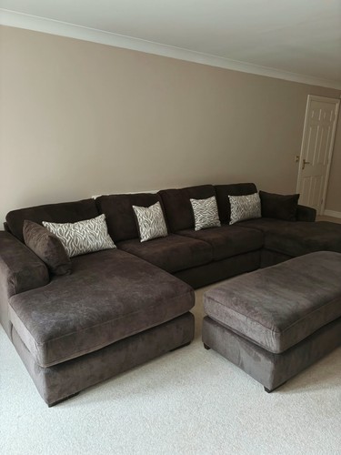 Slate shape corner sofa - u,