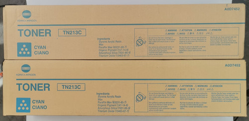 Pack konica minolta tn213c - konica,