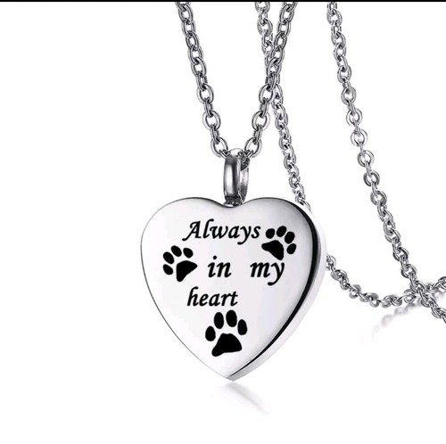 Pet cremation urn necklace - cremation,