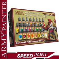 Army Painter Speedpaint MOST WANTED SET 2.0 24 x 18ml colours paint set WP8060P