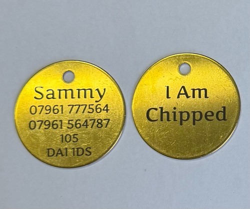 28mm 32mm brass laser - or,
