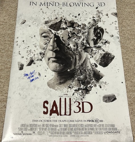 Tobin bell jigsaw autographed - tobin,
