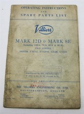 VILLIERS MARK 12D + 8E