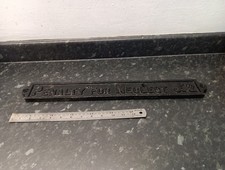 VINTAGE RAILWAY CAST IRON SIGN