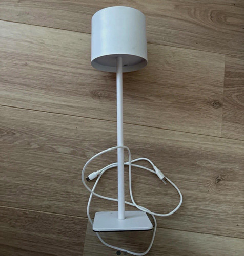 Modern white metal - modern, lamp