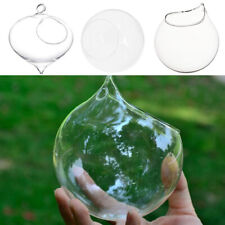 6x Glass Baubles Fillable