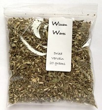 Dried Vervain Herb For Casting Witches Spells Incense Burning Pagan Wiccan