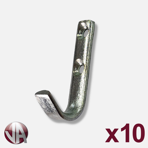 Rope hook zinc - hook, plated