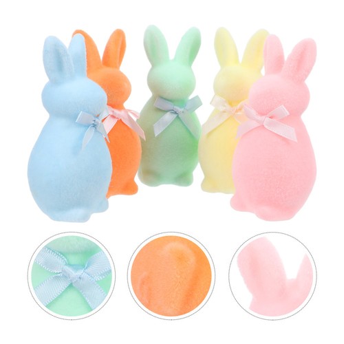 5pcs reusable flocked - 5pcs,