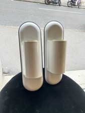 PAIR OF LAMPS 70s mod DUI ARTEMIDE VICO MAGISTRETTI ITALIAN DESIGN SCONCES RARE