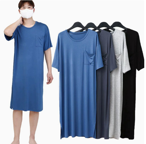 Men nightshirt sleepwear - men,