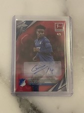 2024/25 Topps Chrome Bundesliga Gift Orban /5 RC Auto
