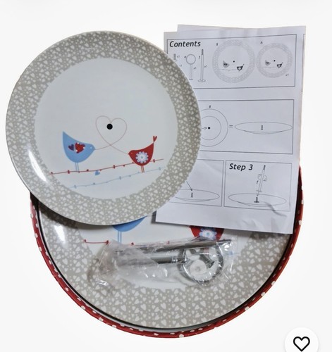 Tier ceramic cake - cake, stand