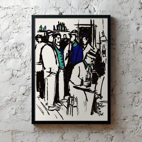 Original northern art unframed - northern,