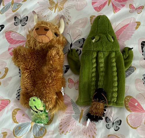 Hand finger puppets - hand, bundle